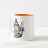 Coast Guard 250th Anniversary Coffee Mug ツートーンマグカップ (正面左)