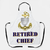 Coast Guard Chief Retired エプロン (正面)