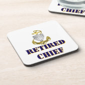 Coast Guard Chief Retired コースター (左側)