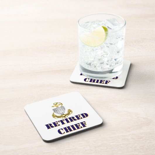 Coast Guard Chief Retired コースター (右側)