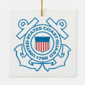 Coast Guard Chief Retired セラミックオーナメント (裏面)