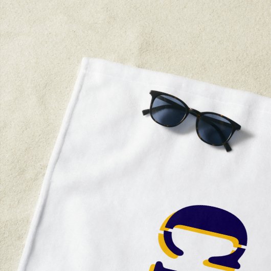 Coast Guard Chief Retired ビーチタオル (インサイチュ)