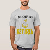 Coast Guard Chief Retired Tシャツ (正面)