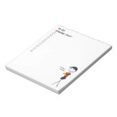 Coast Guard To-Doリストのメモ帳 ノートパッド (回転)