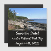 Coast of Bar Island at Acadia National Park (正面/裏面)