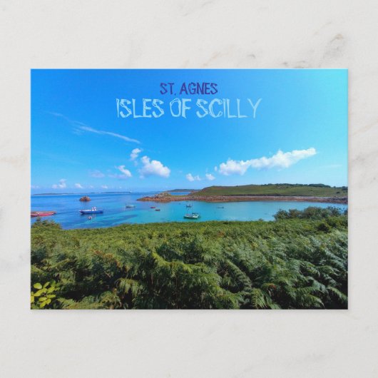 Coast of St. Agnes - Isles Of Scilly ポストカード (正面)