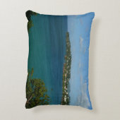 Coast of St. Lucia カリブの Vacation Photo アクセントクッション (裏面(縦))