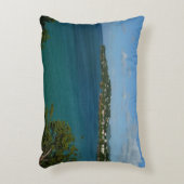 Coast of St. Lucia カリブの Vacation Photo アクセントクッション (正面(垂直))