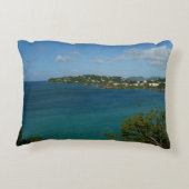 Coast of St. Lucia カリブの Vacation Photo アクセントクッション (裏面)