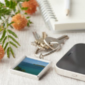 Coast of St. Lucia カリブの Vacation Photo キーホルダー (側面)