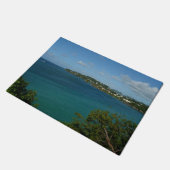 Coast of St. Lucia カリブの Vacation Photo ドアマット (アングル)