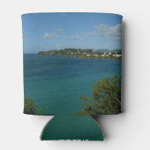 Coast of St. Lucia カリブの Vacation Photo 缶クーラー (裏面)