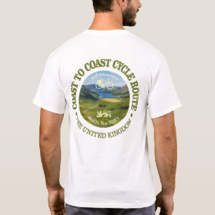 Coast to Coast "C2C" (サイクリングc) Tシャツ