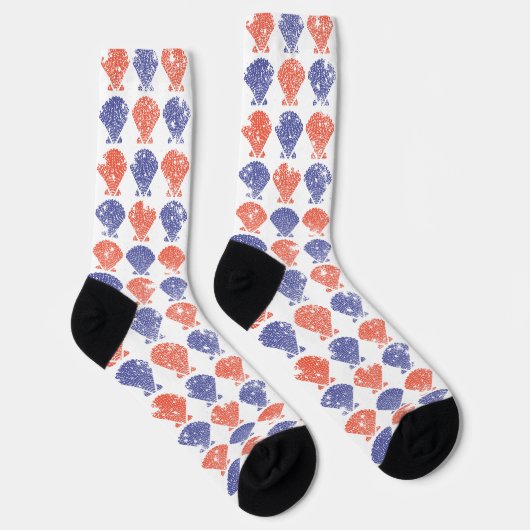 Coastal Americana Seashells ソックス (右)