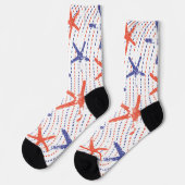 Coastal Americana Starfish ソックス (左)