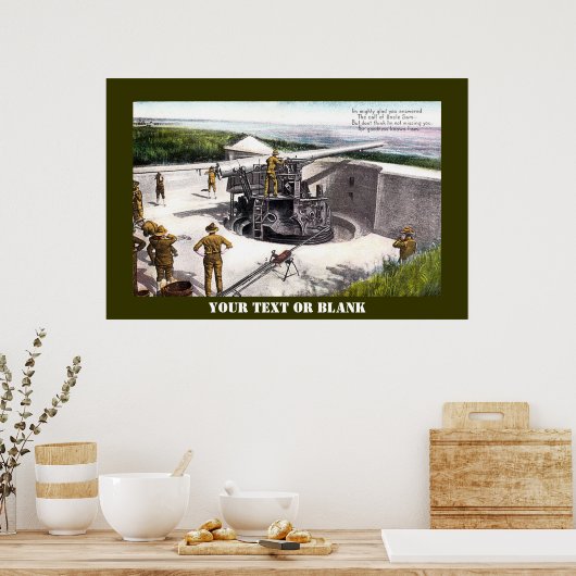 Coastal Artillery ポスター (キッチン)