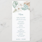 Coastal Beach Christmas Menu メニュー (正面)