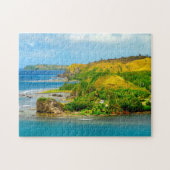 Coastal Beach Guam. ジグソーパズル (横)