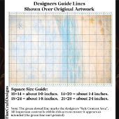 Coastal Beach Scene Background FG7 Decoupage 薄葉紙