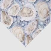 Coastal Beach Watercolor Oyster Shells 薄葉紙 (詳細)