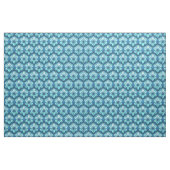 Coastal Blue Asanoha Traditional Japanese Pattern ファブリック (ファットクウォーター)