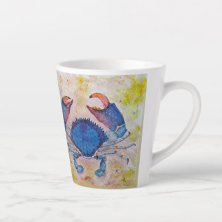 Coastal Blue Crab Latte Mug カフェラテマグ