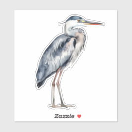 Coastal Blue Heron Bird シール