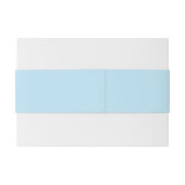 Coastal Blue Lemon Amalfi Wedding Belly Band 招待状ベリーバンド (裏面例)