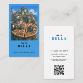 Coastal Blue - Rustic Italian Pizza Bella Shop  名刺