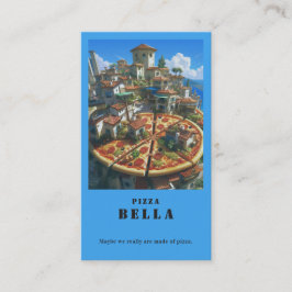 Coastal Blue - Rustic Italian Pizza Bella Shop  名刺