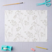 Coastal branches calming nature dry flowers 薄葉紙 (クラフト)