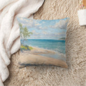 Coastal Breeze Fine Art Beach Print クッション (ブランケット)