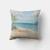 Coastal Breeze Fine Art Beach Print クッション (裏面)