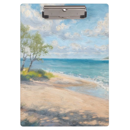 Coastal Breeze Fine Art Beach Print クリップボード (正面)