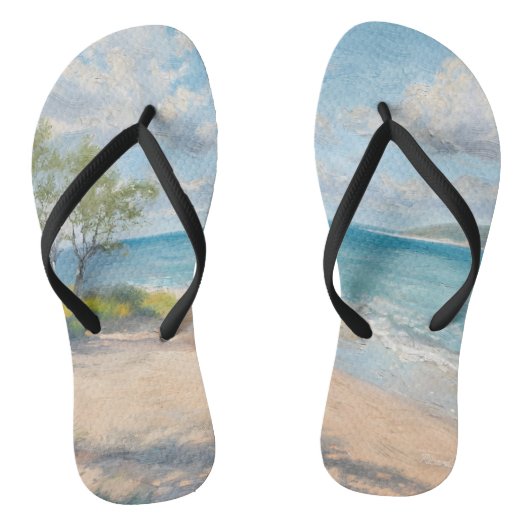 Coastal Breeze Fine Art Beach Print ビーチサンダル (ソール)