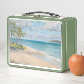 Coastal Breeze Fine Art Beach Print メタルランチボックス (インサイチュ)