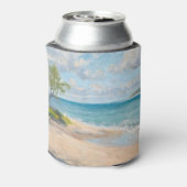 Coastal Breeze Fine Art Beach Print 缶クーラー (缶裏面)