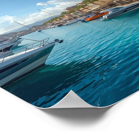 Coastal Cafes at Yacht Haven ポスター (角)