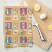 Coastal Catch Kitchen  キッチンタオル (四つ折り)