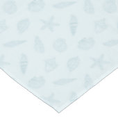 Coastal Charm Seafoam Blue テーブルクロス (アングル)