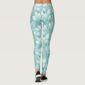 Coastal Christmas Foliage Berries Pattern#7 ID1009 レギンス (裏面)