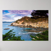 Coastal Cliff Landscape ポスター (正面)