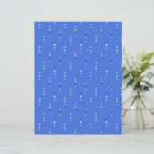 Coastal Cobalt Blue Starfish Scrapbook Paper (スタンド正面)