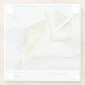 Coastal Cove Ocean Beach House Coaster ガラスコースター (裏面)