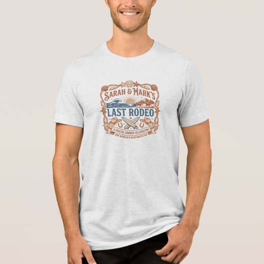 Coastal Cowboy: Last Rodeo Joint Farewell トライブレンドTシャツ (正面)