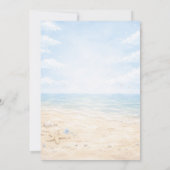 Coastal Cowgirl Yee Haw Birthday Invitation 招待状 (裏面)