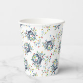 Coastal Crab Christmas Lights 紙コップ (裏面)