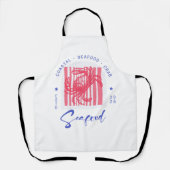 Coastal Crab Cloth Placemat エプロン (正面)