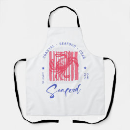 Coastal Crab Cloth Placemat エプロン