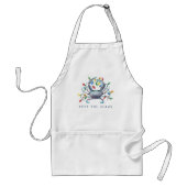 Coastal Crab “Deck the Claws” Holiday スタンダードエプロン (正面)